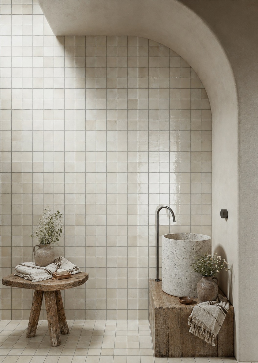 Crilly Blanc Decorative Porcelain Tiles