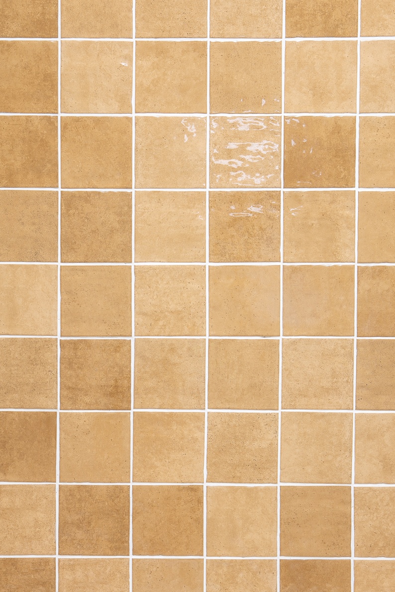 Crilly Ochre Decorative Porcelain Tile