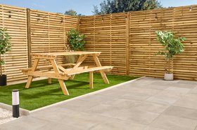 Marshalls Richmond Smooth Natural Paving Slab - 450 x 450 x 32mm