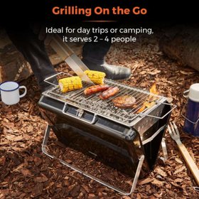 Tower Day Tripper Portable Briefcase BBQ