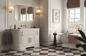 Berkley Vanity Console Unit Lifestyle
