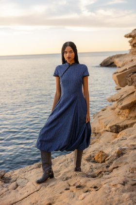 The Denim Parachute Dress