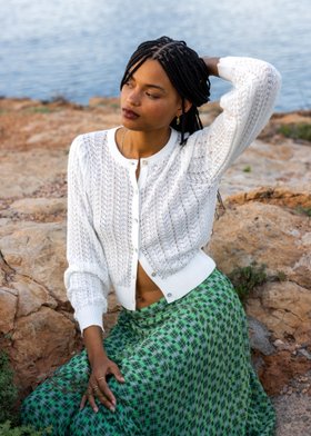 The Lace Knit Cardigan