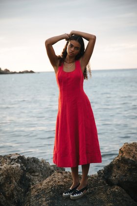 Scoop Neck Sundress