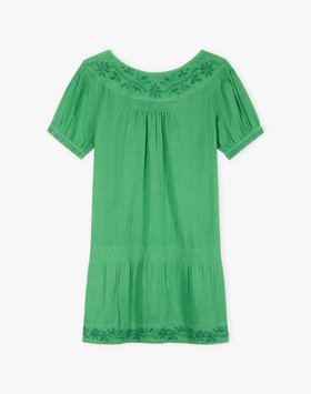 Cheesecloth Tunic Dress