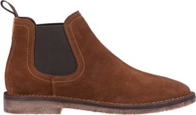 Hush Puppies Tan Shaun Suede Chelsea Boots