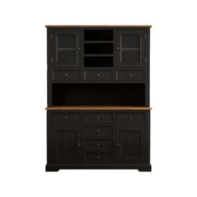 Charlton Oak and Black Painted Large Dresser