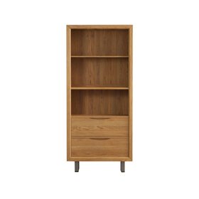 Parker Solid Oak Tall Bookcase
