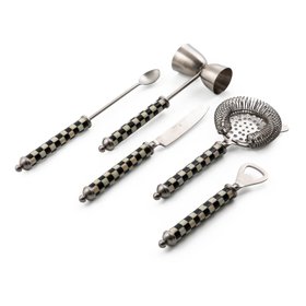3260 Bar Tool Set - Courtly Check