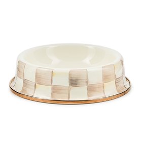 MacKenzie Childs   Mocha Check Cat Dish   £65   Www.mackenzie Childs.co.uk