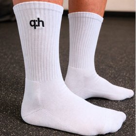 everyday crew sock in white