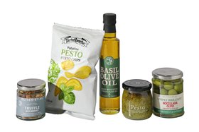 Italian Deli Box Inc Nuts, Pesto, Olives, Olive Oil And Crisps £42