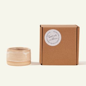 The Mountains - Ceramic tealight holder and tealights set