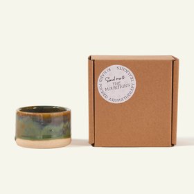 The Wilderness - Ceramic tealight holder and tealights set
