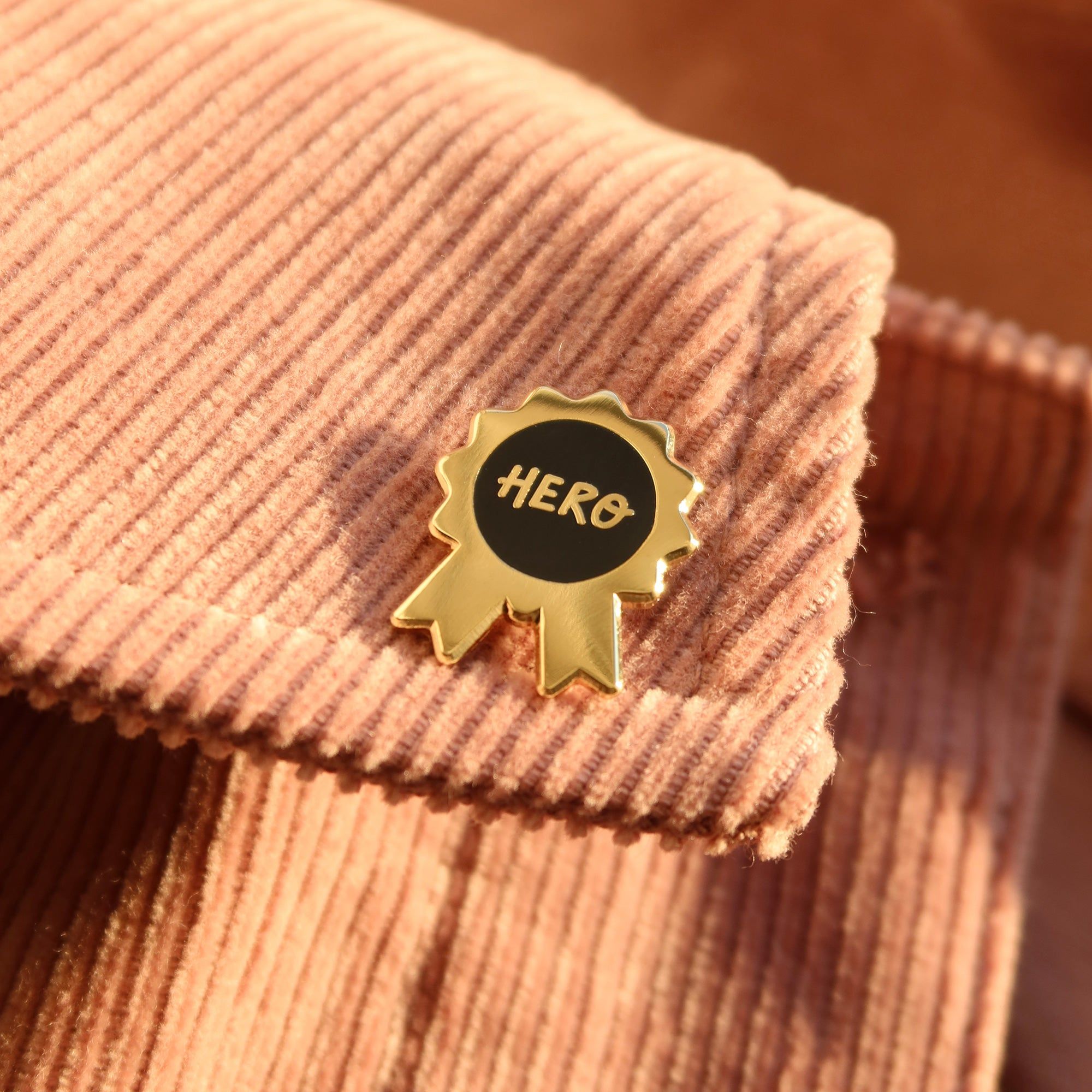 Hero Pin Badge
