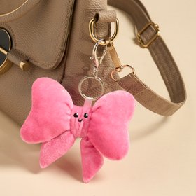 OHS Bow Keyring - Pink