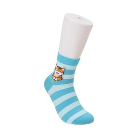Mofusand Ice Cream Series Blue Socks