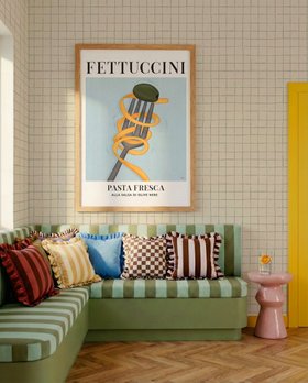 Rustic Windowpane Green - Wallpaper