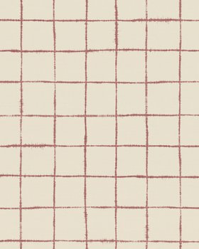 Rustic Windowpane - Red