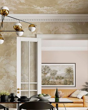 Jaquard Straw - Wallpaper