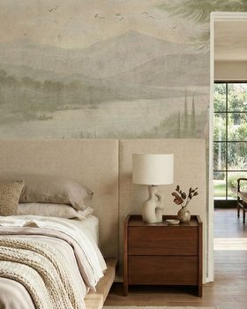 Pastel River Wallpaper