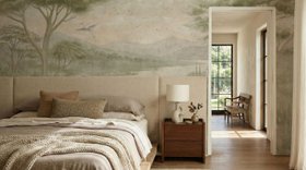 Pastel River Wallpaper