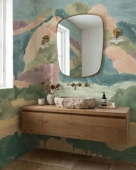 Shaded Landscape Wallpaper