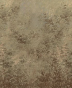 Floral flowers background brown - Wallpaper