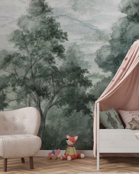 Birds and Trees in the Mountains - Wallpaper