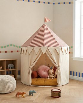 Wavy And Linear Pattern Beige - Wallpaper