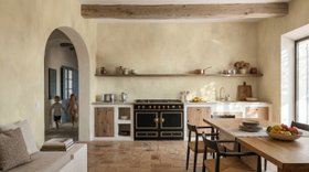 Limewash Plaster Cream - Wallpaper