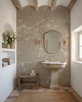 Marble Cedar - Wallpaper