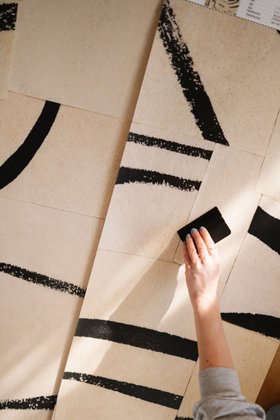 Abstract Grid. II - Wallpaper as XXL Wall Art