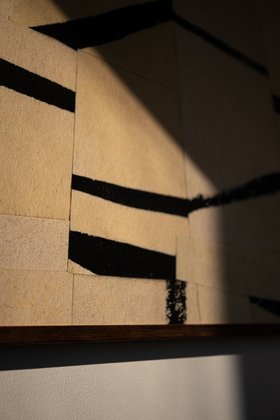 Abstract Grid II - Wallpaper as XXL Wall Art