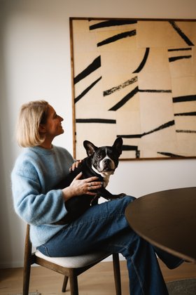 Abstract Grid - Wallpaper As XXL Wall Art