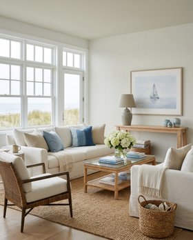 Pinstripes Greige II - Wallpaper