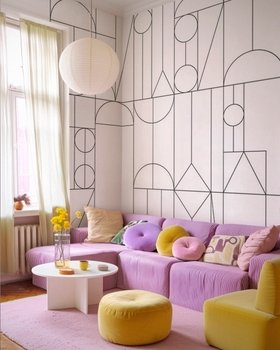 Abstract Geometric Shapes - Wallpaper