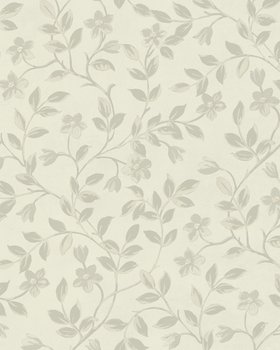 Floral Field Warm Vanilla - Wallpaper