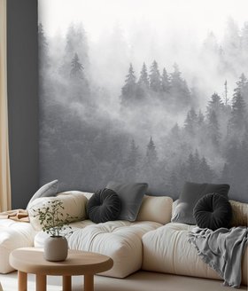 Foggy Forrest - Wallpaper