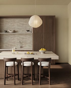 Solidum Pale Yellow - Wallpaper