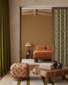 Artisan Dream Catcher Warm Caramel - Wallpaper