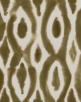 Shibori Ogee Stripe - Wallpaper