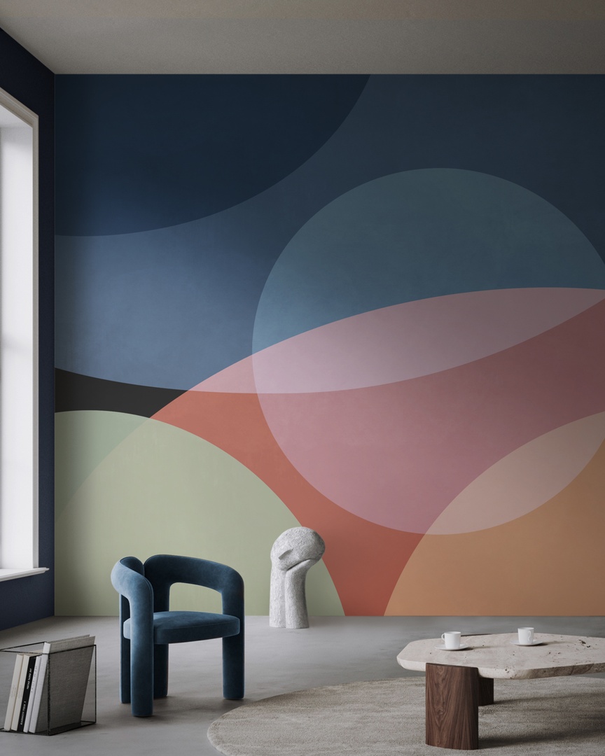 Playful Geometry Wallpaper