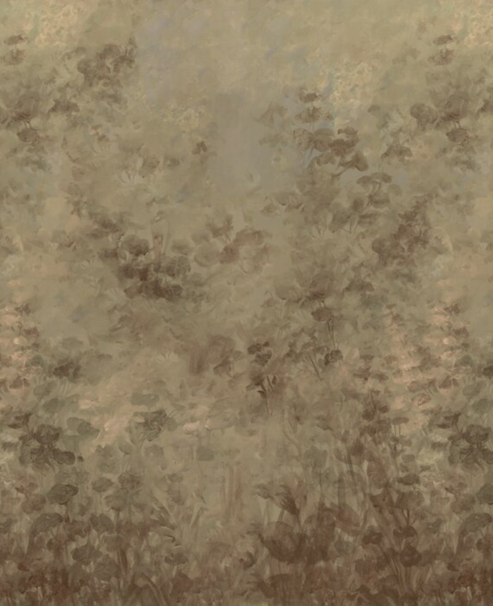 Floral flowers background brown - Wallpaper