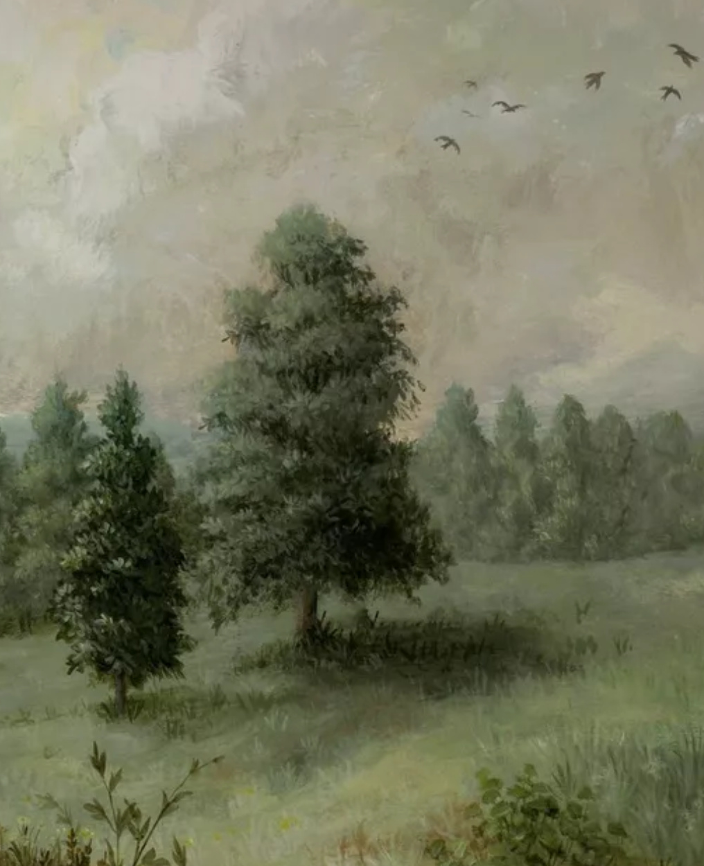 Lush plants and trees - Wallpaper