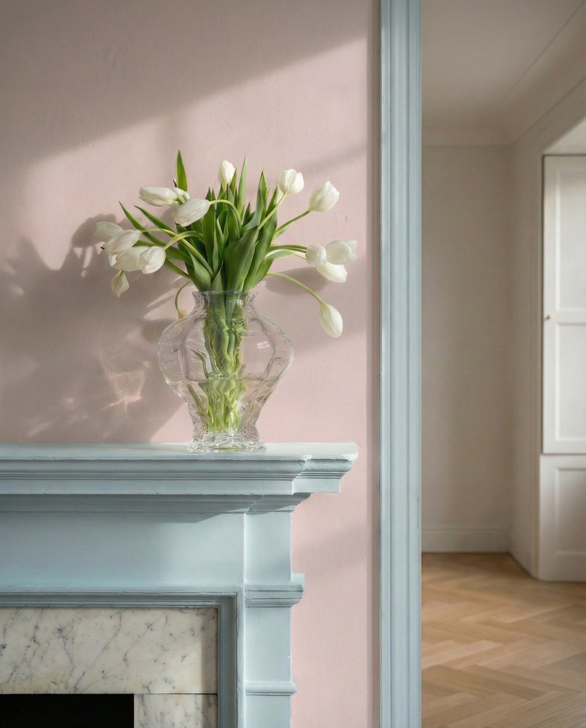 Solidum Light Pink - Wallpaper