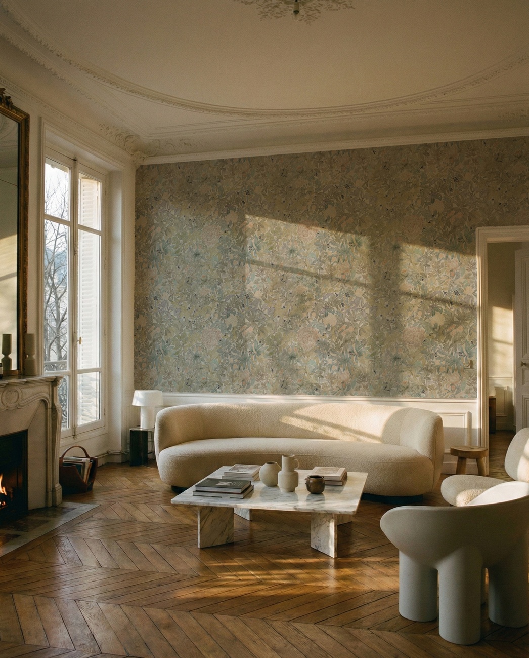 Flowers and leaves III - Wallpaper