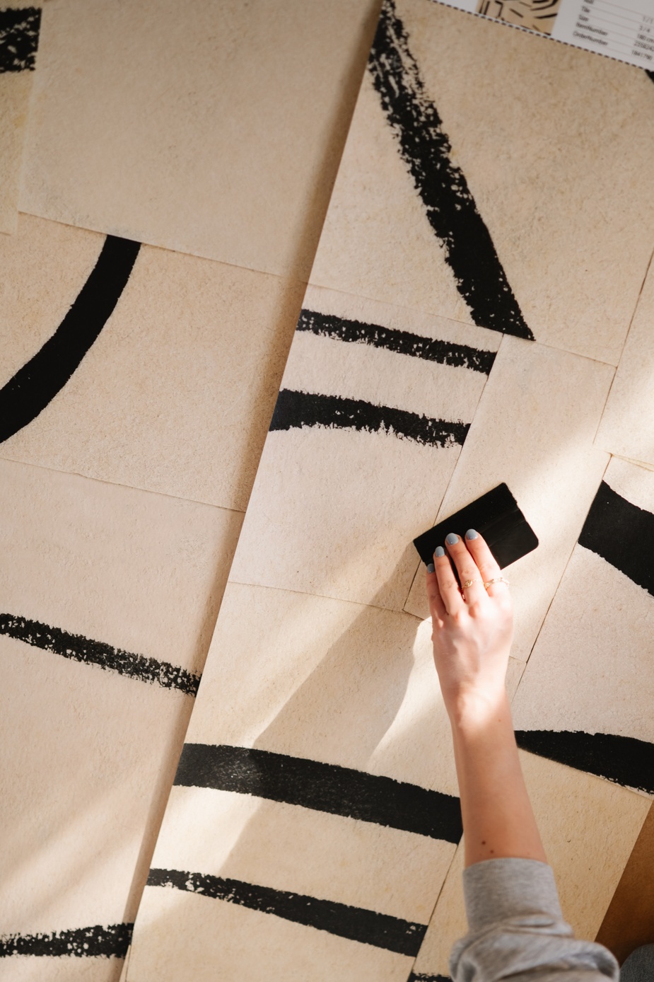 Abstract Grid. II - Wallpaper as XXL Wall Art