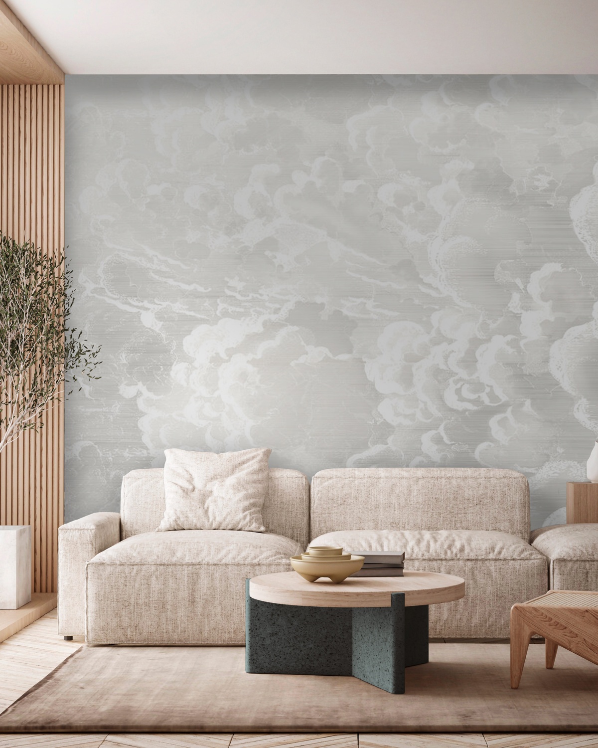 Cradled in clouds - Wallpaper