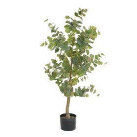 Large Faux Eucalyptus in Pot